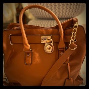 MK Brown Hamilton Tote